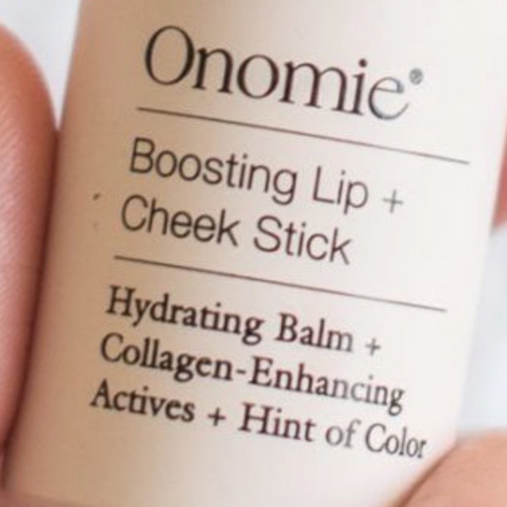 Onomie Boosting Lip + Cheek Hydrating Balm & Collagen Enhancing NEW - Picture 1 of 6